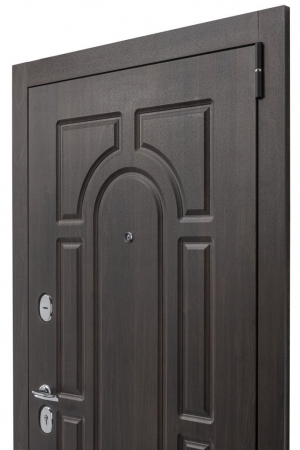 Дверь металлическая Порта S-55/55 Миндаль/ Нордический Дуб /Лунный камень